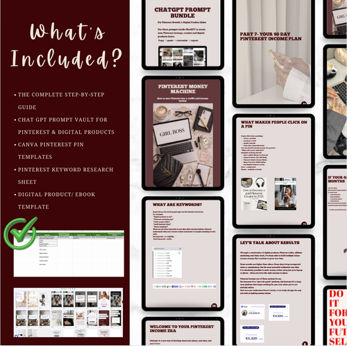 Pinterest Money Machine - Digital Income System