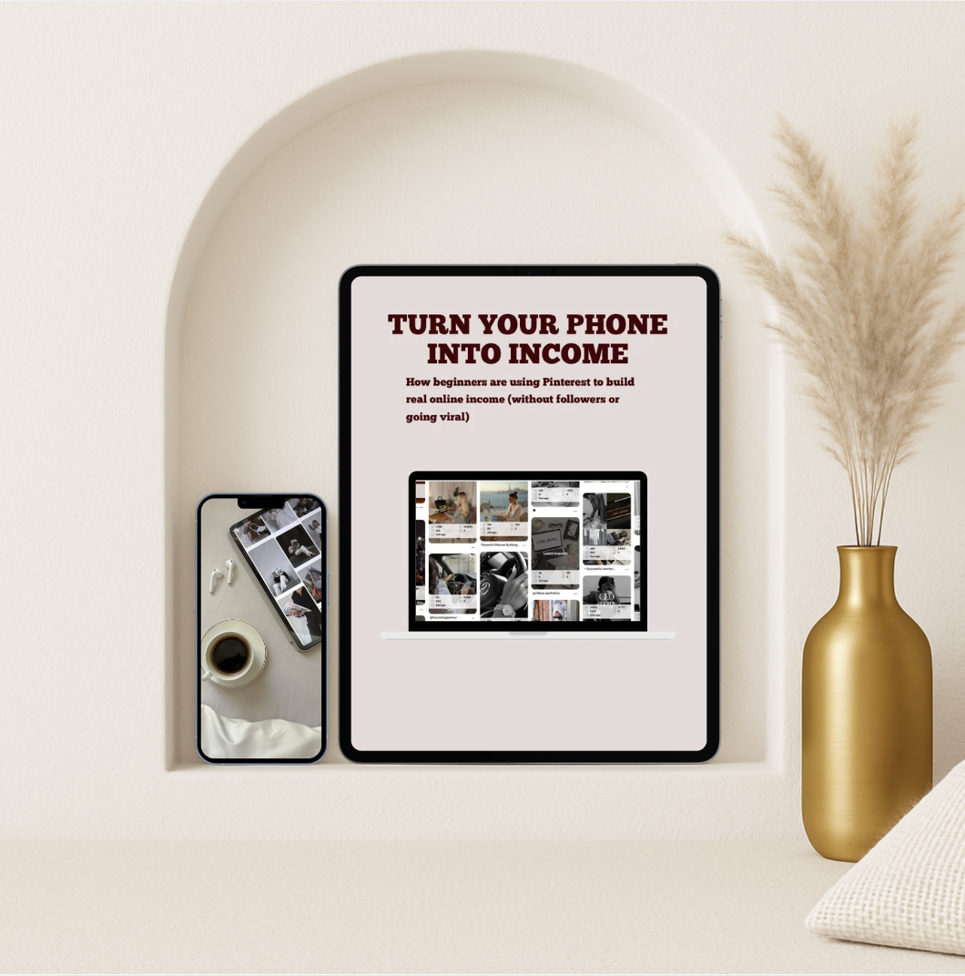 FREE Pinterest Income Guide