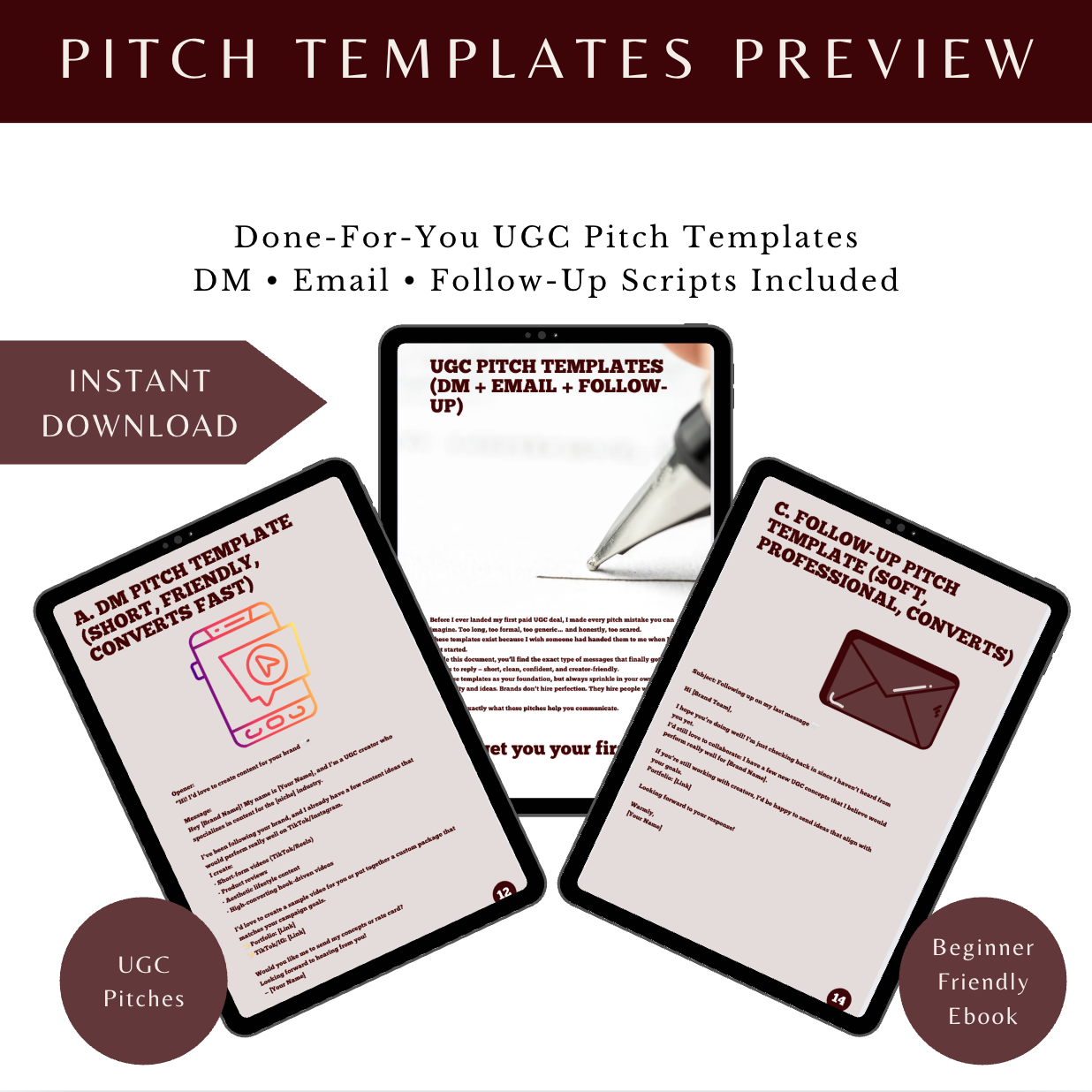 UGC Creator Ultimate Toolkit: Get Brand Deals, Build Portfolio & Make Money Online